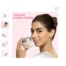 The Face Shop Chia Seed Deeply Hydrating Cream with Vitamin B12 - Korean Beauty Glow Moisturizer