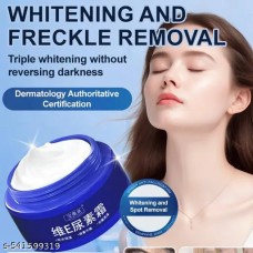 Vitamin E Urea Cream Whitening Freckle Removal Old Spots and Yellow Spots Disappear Spot Fading Urea Cream Spot Fading Urea Cream Spot Fading Urea Cream 50gm ( PACK OF 1 )