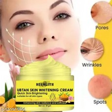 Regolith ubtan Skin Whitening Cream Look as young as U feel -Acne Face Cream, Face Cream For Oily Skin, Anti Pimple Cream, Face Cream For Men and women 50g pack of 1