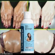 primigo cosmetic care De-Tan gel For Face & Body for gloowing skin whitening lightening brightening,Cleanser gel For Deep Exfoliation,Tan Removal cream(50gm) * pack of 01*