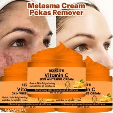 Regolith Vitamin-C Advanced Multivitamin Face Cream Daily Illuminating Moisturizer for Glowing Skin,Vitamin C face brightening cream pack of 3