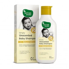 Mother Sparsh Simply Unscented Baby Shampoo With Natural Oatmeal- 200ml | Fragrance Free Shampoo for Babies | Tear Free Baby Shampoo for New Born Sensitive Skin