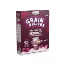 The Great Banyan GrainDelites Milkshake Mix - Beetroot, Sprouted Grains, Millets and Nuts 200g - 100% Natural, No Refined Sugar Drink Mix for Kids and Adults