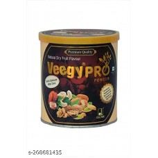Veegy Pro Powder | Protein Powder | Nutritional Supplement Enriched with Nutritional Dry Fruits | Extra Calcium With DHA | Nutritional Drink Mix For Adults with High protein