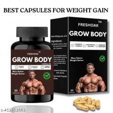 PURE NATURAL & HERBAL BEST CAPSULE FOR WEIGHT GAIN, MUSCLE BUILDING AND MUSCLE MASS GAIN -- WEIGHT GAIN FOR MEN AND WOMEN 