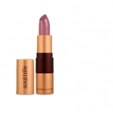 SoulTree Ayurvedic Lipstick - Massive Mauve 605, 4gm | Creamy Texture |